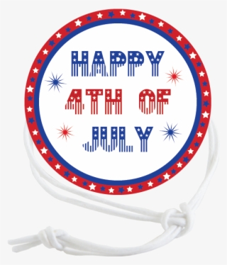 Patriotic Napkin Knot - Carmine