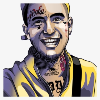 Lilpeep Sticker - Cartoon