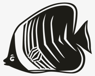 Smock Tropical Fish 1 Motif - Illustration