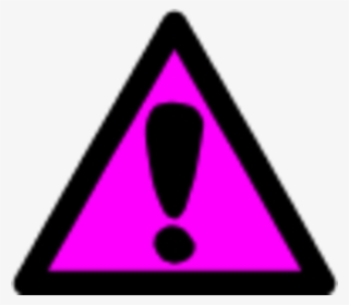 Clipart Freeuse Download Image Of Clip Art Images - Warning Sign Pink