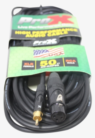 Unbalanced High Performance Audio Cable Rca To Xlr-f - Usb Cable