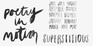 Various Lettering - Calligraphy