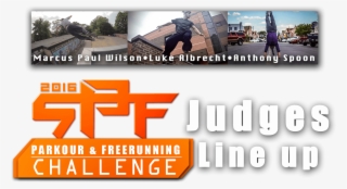 Judges Line Up Scottsdale Parkour Freerunning Challenge - Poster
