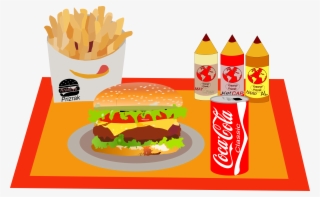 Hamburger Menu - French Fries
