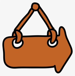 Sign Pointing Right Icon