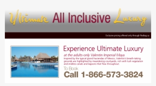Exclusive Red Tag Pricing - Valentin Imperial Maya Resort
