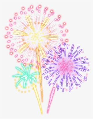 Fireworks Sticker Kate Chacon Png Transparent Fireworks - Fireworks