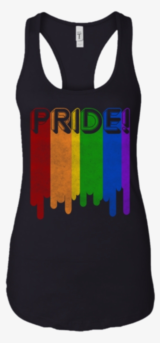 Gay Pride Rainbow Shirt Rainbow Outline Flag Vintage - Shirt