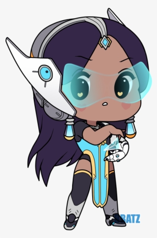 "why Do You Struggle" - Symmetra Overwatch Chibi