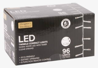 130" Designers Excellence 96 Led Twinkle Light String - Light-emitting Diode