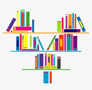 Books On Shelf Clip Art Free - Shelf