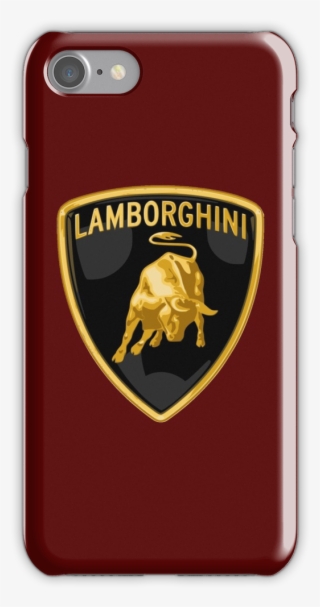 Lamborghini Logo Iphone 7 Snap Case - Luxury Car Logos Hd
