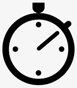 Time Icon Yellow Png - Circle