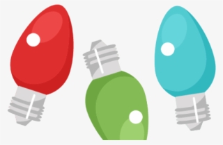 Light Bulb Clipart String - Holiday Light Clip Art
