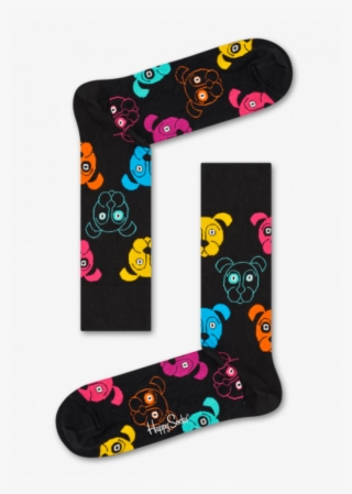 Happy Socks Men's Happy Dog Socks - Happy Socks Dog Print