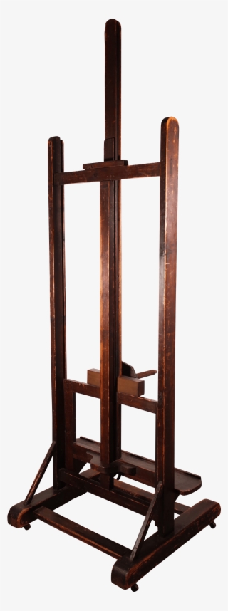 Substantial Artist Easel - Rocking Chair