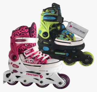 Kids Roller Inline Skates Tempish Rebel Now - Tempish Rebel Now Skates Boys - Green / Black