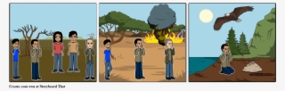 Plane Crash - Cartoon