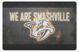Nashville Smashville Predators Welcome Porch Doormat - Nashville Predators