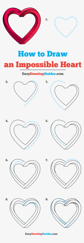 How To Draw Impossible Heart - Nothing With Nobody All Alone