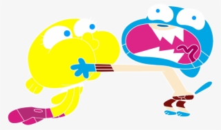 Gumball Clipart Yellow - Cartoon Network Check It 3.0