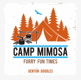 Camp Mimosa Boarding - Camp Vector