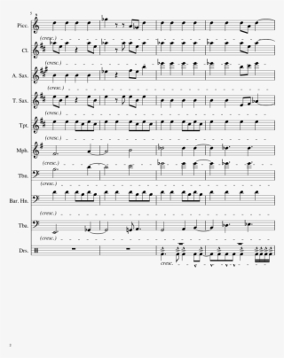 No Problem Sheet Music Composed By Arr - Drip Too Hard Piano Sheet Music