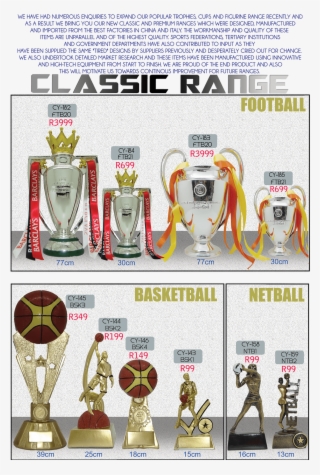 Trophies & Shields - Cartoon