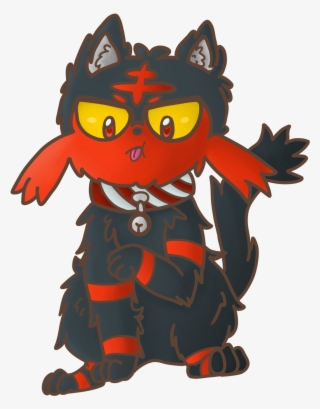 Litten - Cartoon