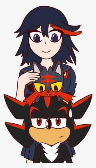 Edge Family Ryuko Shadow Litten By Stocky6493 - Cartoon