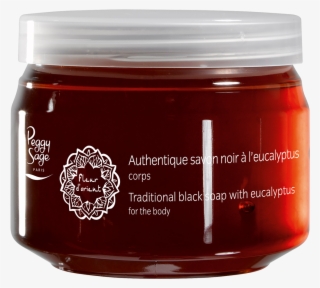 Traditional Black Soap With Eucalyptus For The Body - Savon Noir Peggy Sage