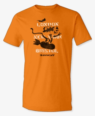 Banksy "london New York Bristol" T Shirt - Johnny Guitar Watson Tshirt