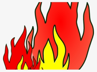 Flame Clipart Rocket - Fire Png Draw