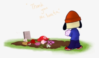 “although He Is A Playstation Character, Parappa Is - Illustration