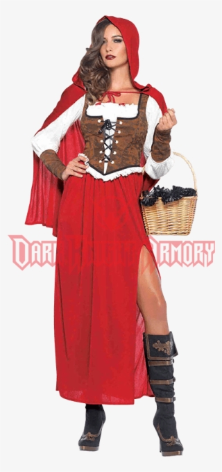 Woodland Red Riding Hood Costume - Caperucita Roja Disfraz Mujer