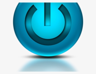 Button Clipart Power Symbol - Club Forster