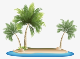 Islands Tropical Resort Clip Art Island Sea Ⓒ - Beach Clipart Transparent Background