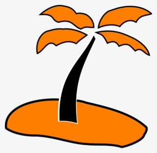 Orange Tree Cartoon 6, Buy Clip Art - Dibujos Palmeras