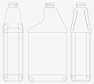 32 Oz Hdpe Plastic Spray Bottle - Glass Bottle