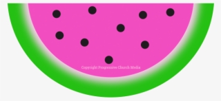 A Slice Of Half Of A Watermelon - Watermelon