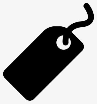 Png File Svg - Vector Tag Hanging Black Png
