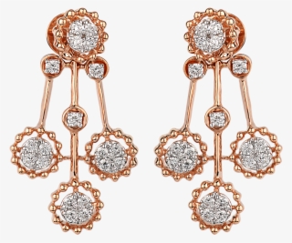 Orra Diamond Hanging Earring - Earrings