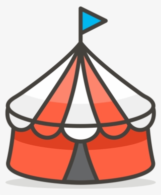 599 Circus Tent - ไอคอน เต็นท์ Png
