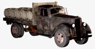 Whiskey Barrels On Truck