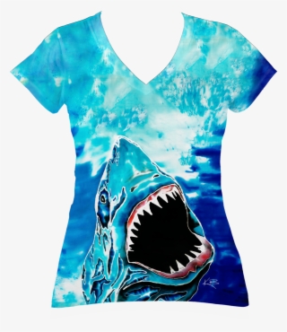Ladies V-neck Front - Towel