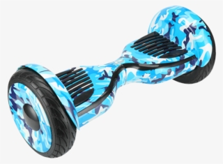 Blue Camo Ten Inch Nexxt Gen Off Road Hoverboard - Hoverboard 10 Inch Png