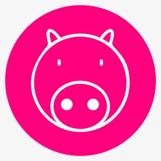 Pink Pig Print - Pig Print