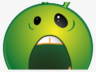 Alien Clipart Shadow - Smiley