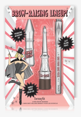 Brow Raising Lineup Mini Brow Trio Benefit Cosmetics - Benefit Brow Raising Lineup