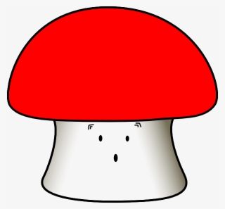 Small - Sad Mushroom Cartoon